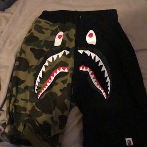 Authentic bathing ape shorts